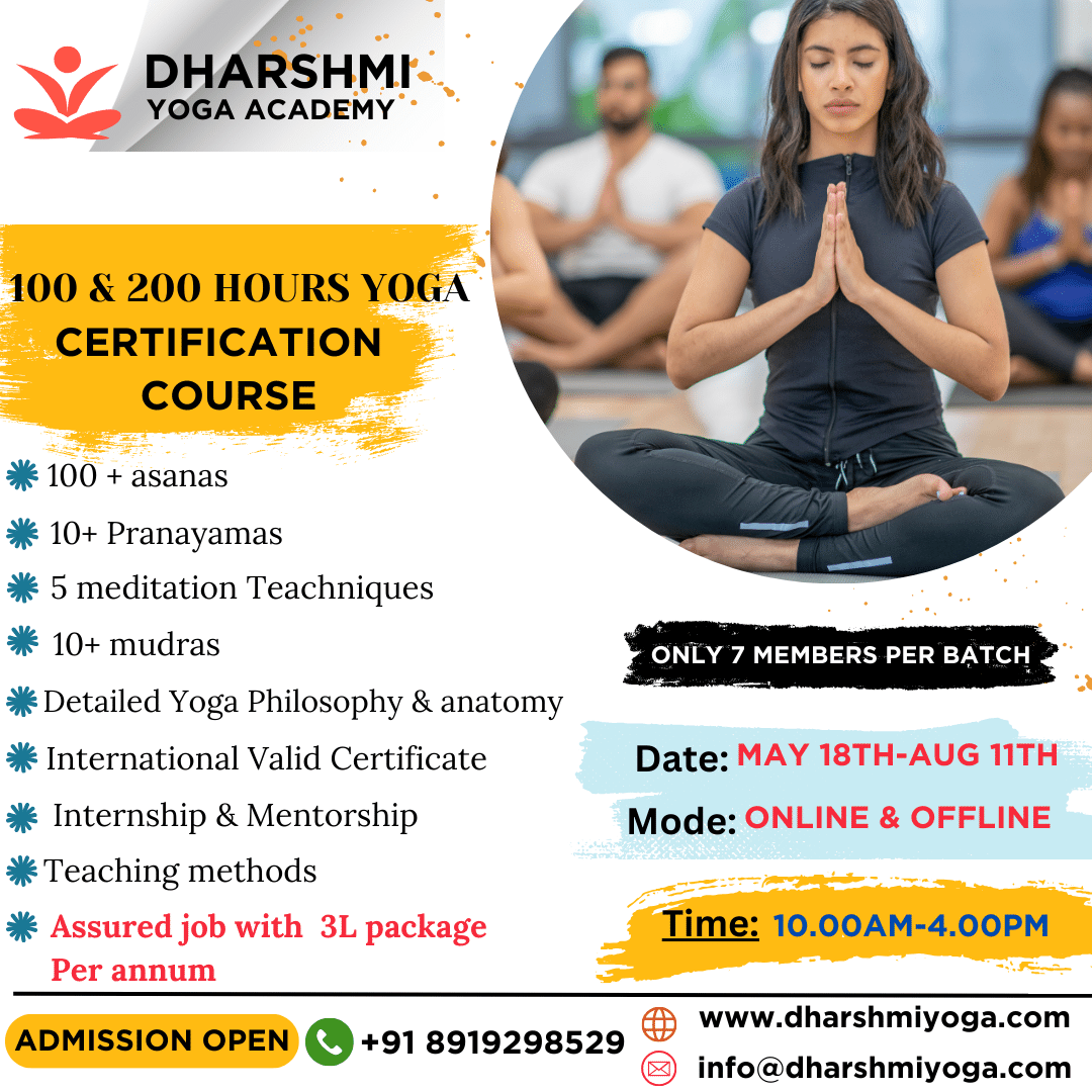 Dharshmi Yoga Teacher Training Course